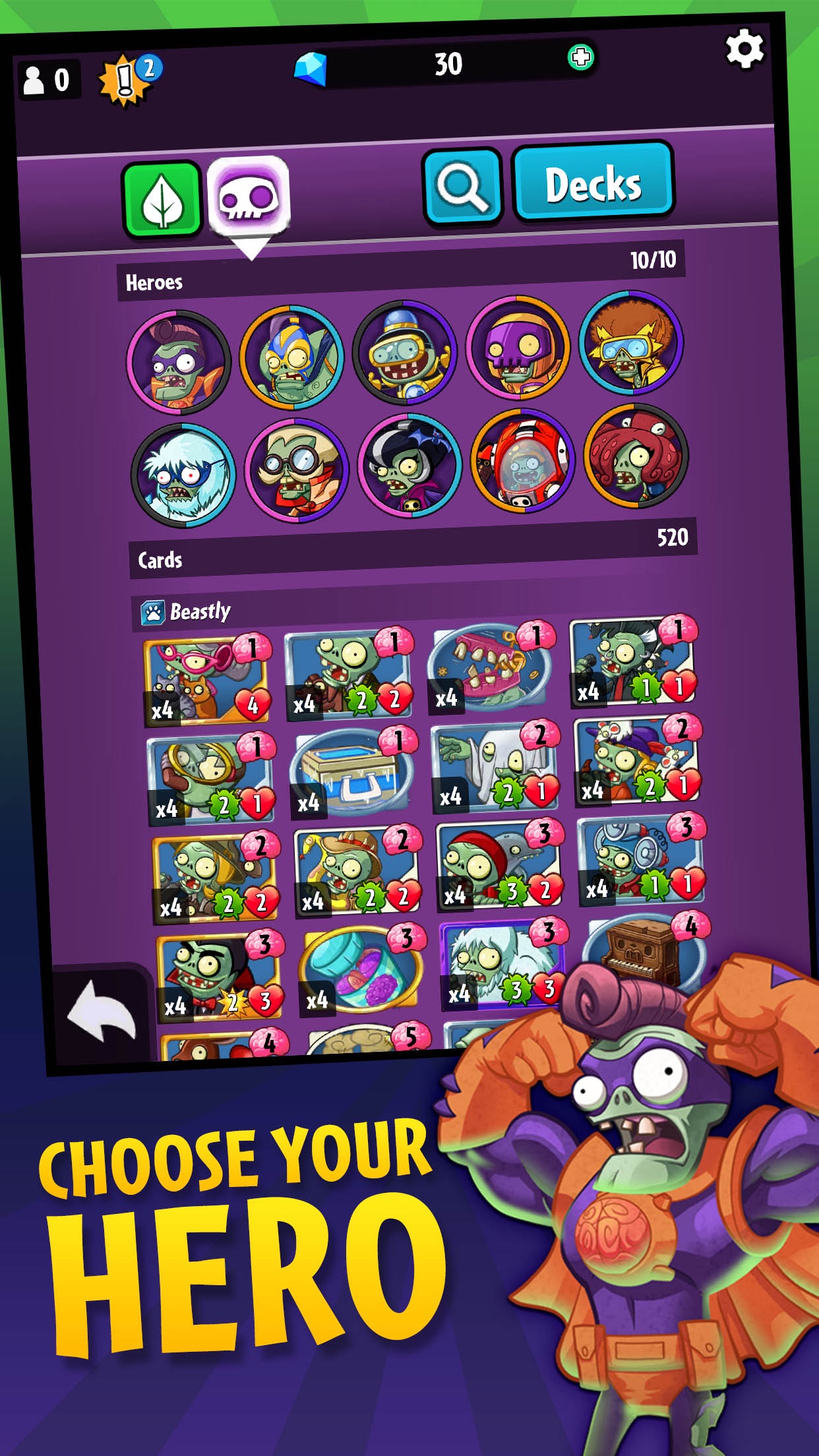 图片[3]-植物大战僵尸：英雄-Plants vs. Zombies™ Heroes-小浣熊游戏网络科技
