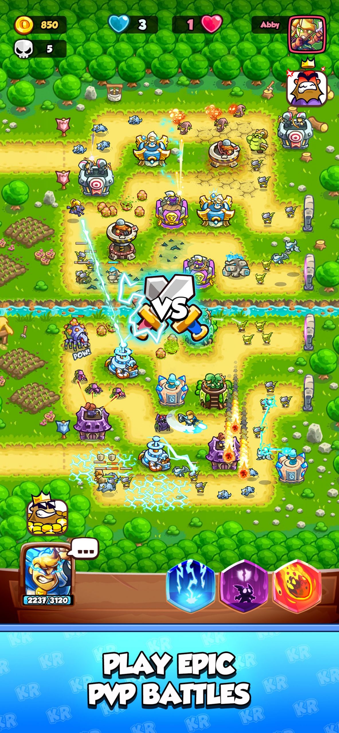 图片[2]-王国保卫战战略对决-Kingdom Rush Battles: TD Game-小浣熊游戏网络科技