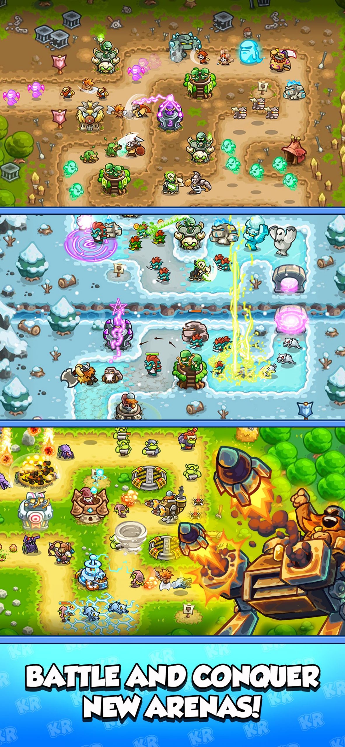 图片[4]-王国保卫战战略对决-Kingdom Rush Battles: TD Game-小浣熊游戏网络科技